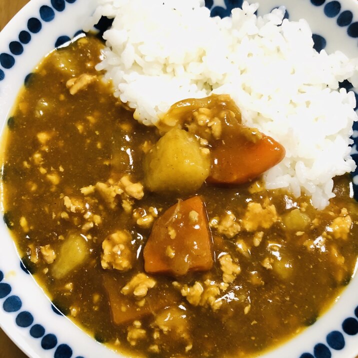 シャトルシェフde鶏ミンチカレー レシピ 作り方 By モンチッチ27 楽天レシピ